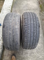 Pair of 265 65 17 Tyres 8mm Tread in West London Area