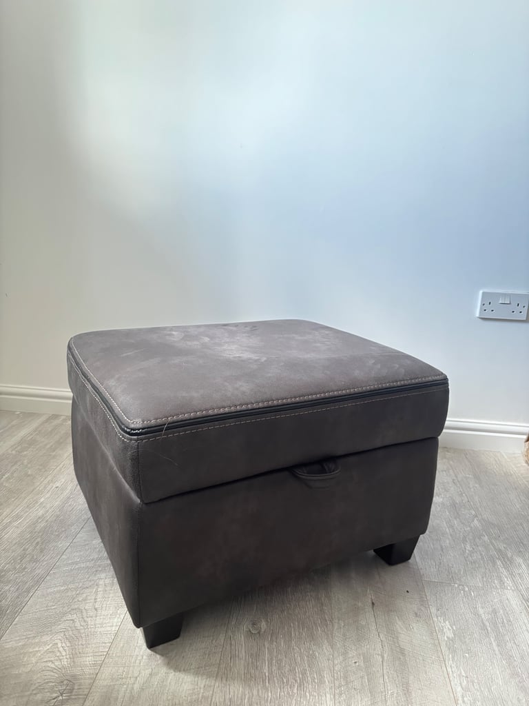 DFS New Vision 3 seater & 2 seater sofas with pouffe