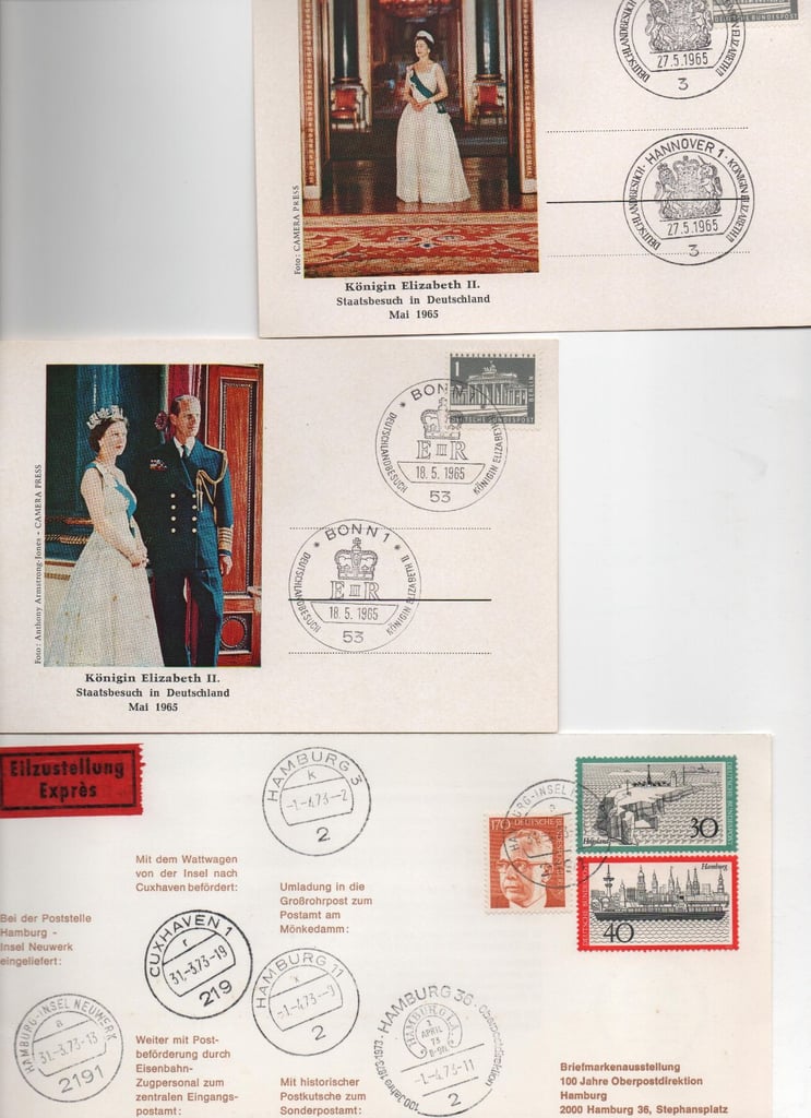 301 Germany first day covers