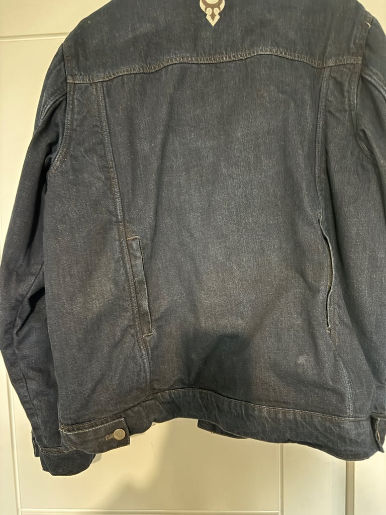 Bull-it Denim Motorcycle Jacket. Covec lined