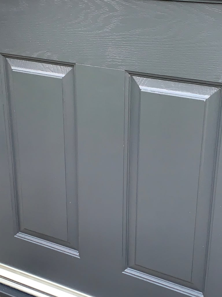 DOUBLE GLAZED COMPOSITE BACK DOOR IN ANTHRACITE GREY 92.5cm WIDE 207cm HIGH Can Deliver