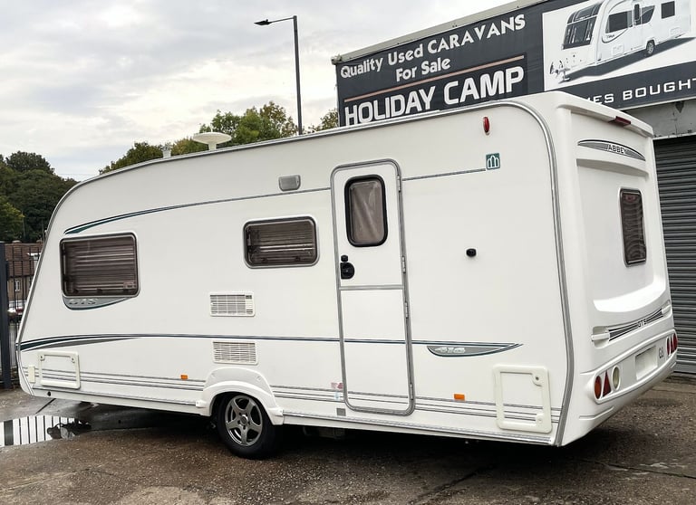 2005 ABBEY VOGUE GTS 416 4 BERTH CARAVAN, END BATHROOM WITH MOTOR MOVER & AWNING