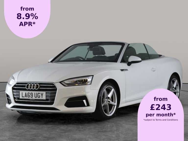 image for 2020 Audi A5 Cabriolet 2.0 TDI 40 Sport Convertible 2dr Diesel S Tronic Euro 6 (s/s) (190 ps) - P...