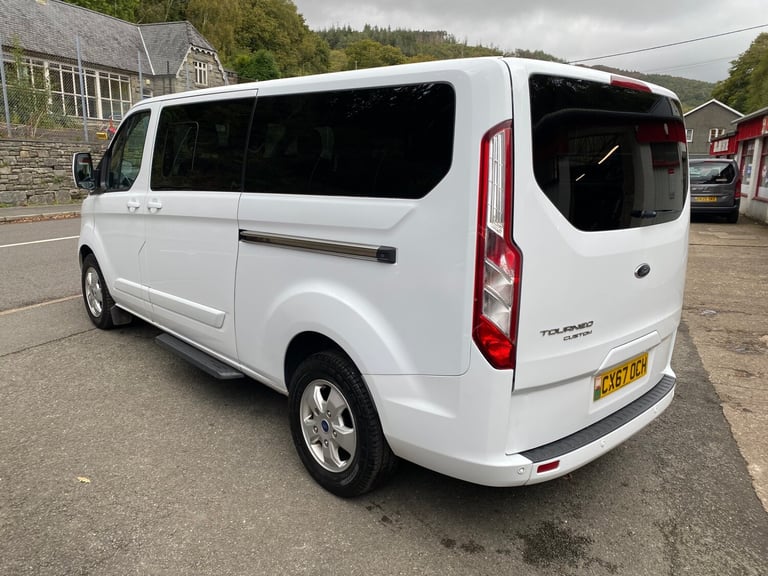 2017 Ford Tourneo Custom Ford Tourneo Custom 2.0 TDCi 130ps 9 Seater Leather Titanium Minibus Cam...