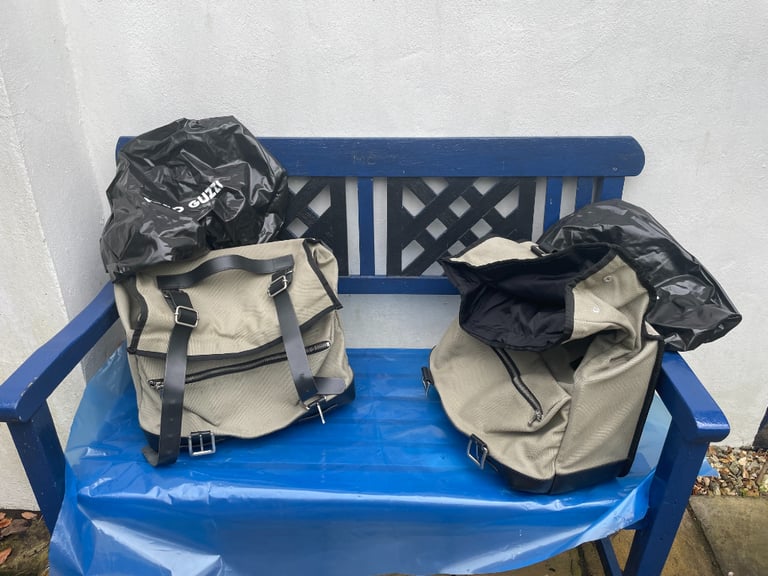 image for Moto Guzzi waterproof Panniers and Side Bags Supports Rack