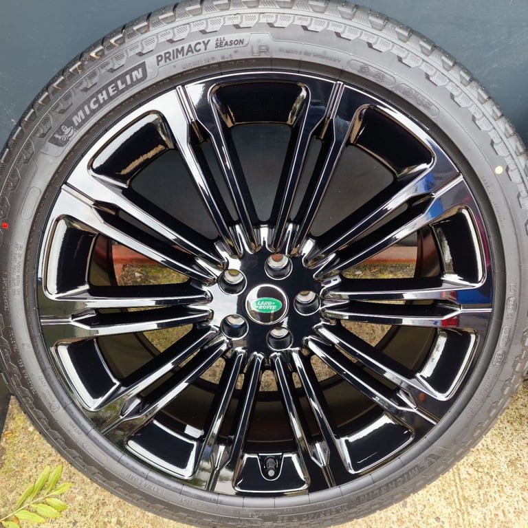 Genuine Range Rover 23" Style 1075 Alloy wheels Sport Vogue L460 L461 Black