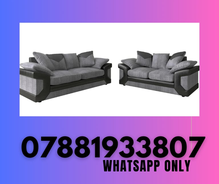 Relax and Entertain:  Corner 3-Seater and 2-Seater Sofa Bundles