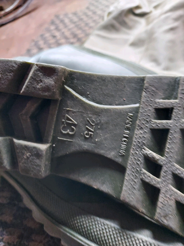 Lineafe green boot weaders 