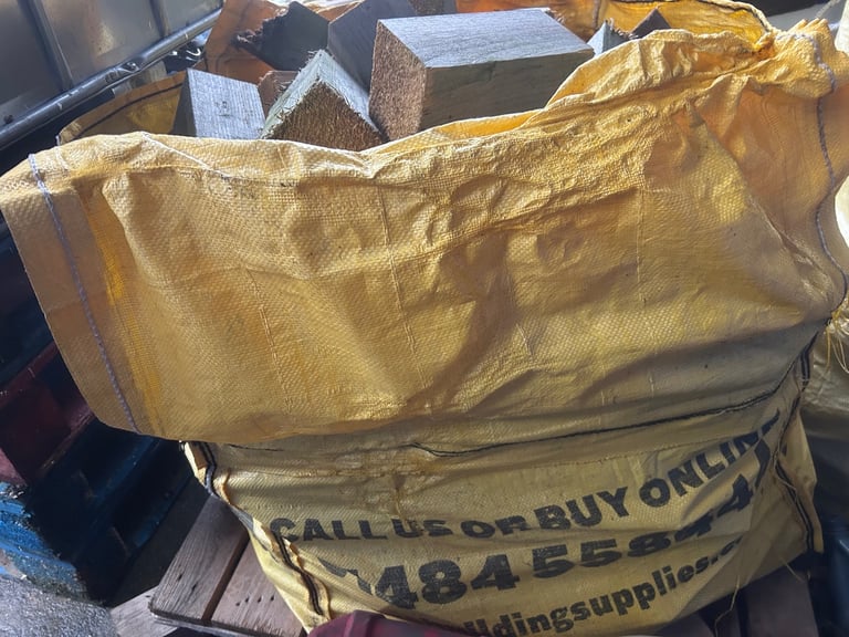 Parabags of firewood 