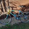 Raleigh mantis and a mustang 1980s / 90s old mountain bike for spares or repairs 