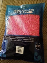 Pink Aquarium gravel