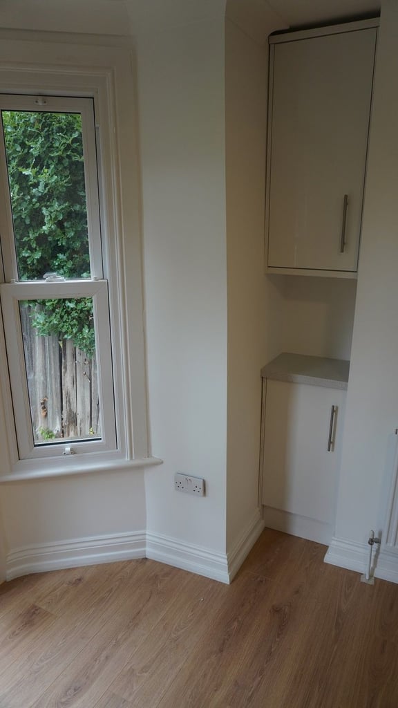 New completely refurbished one bed garden flat