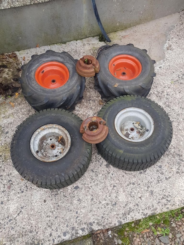 westwood ride on rear wheels 