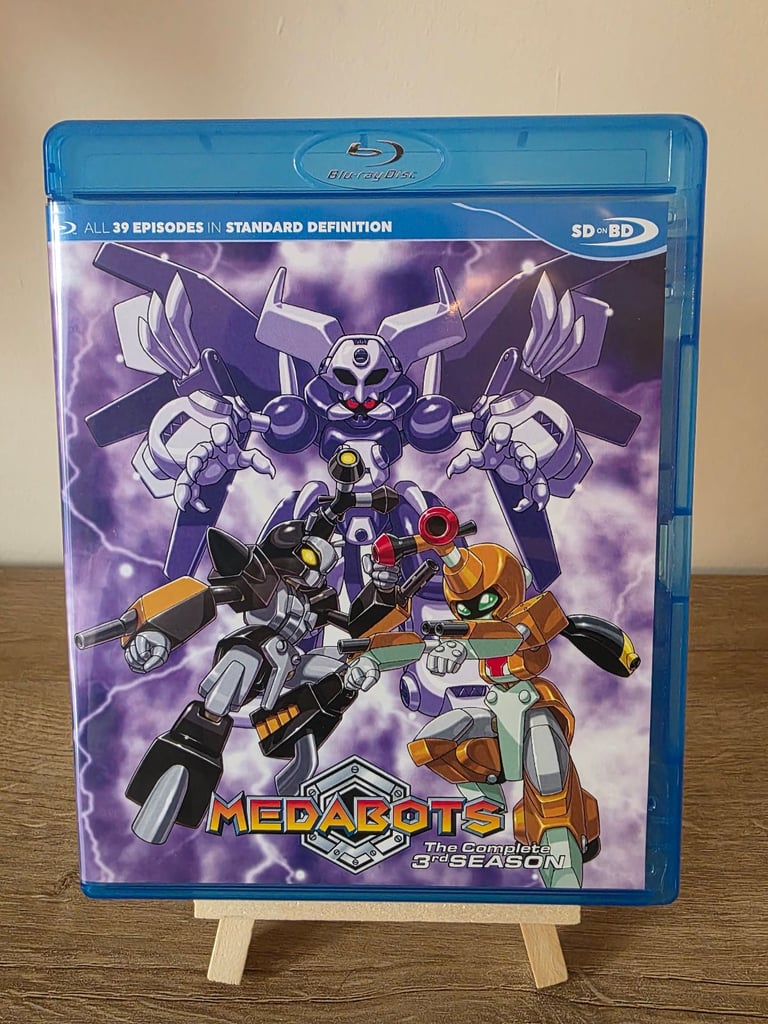 Medabots season 1,2,3 complete bluray sets (discotek)