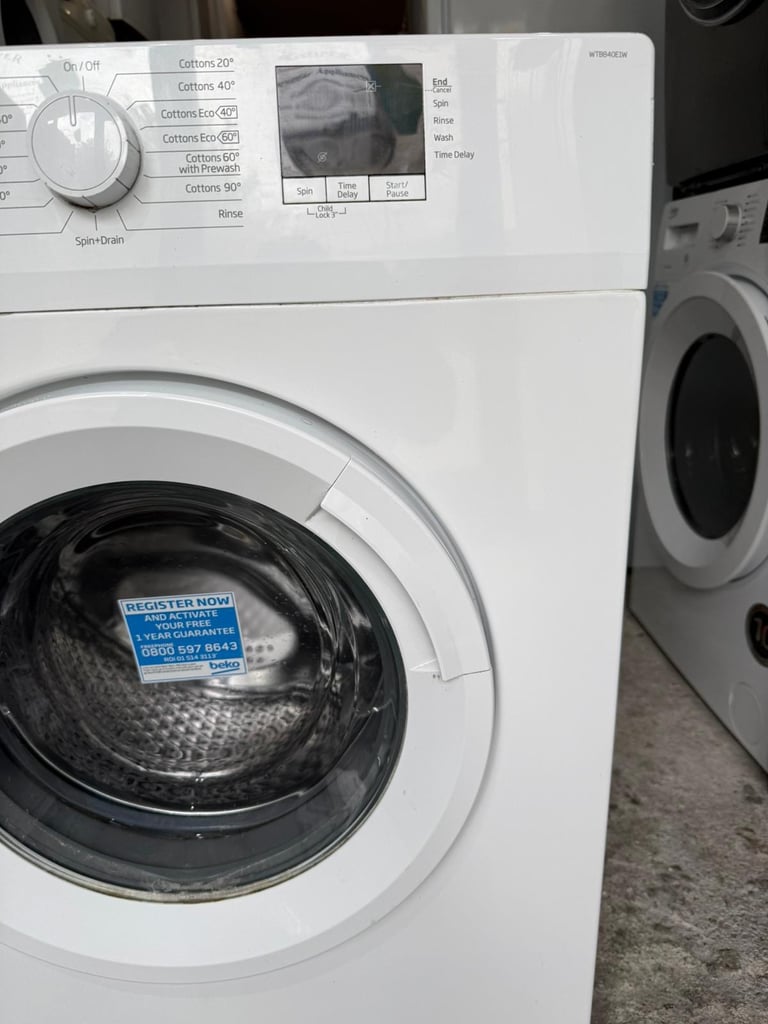 Beko 8kg Washing Machine With Free Delivery N Warranty 