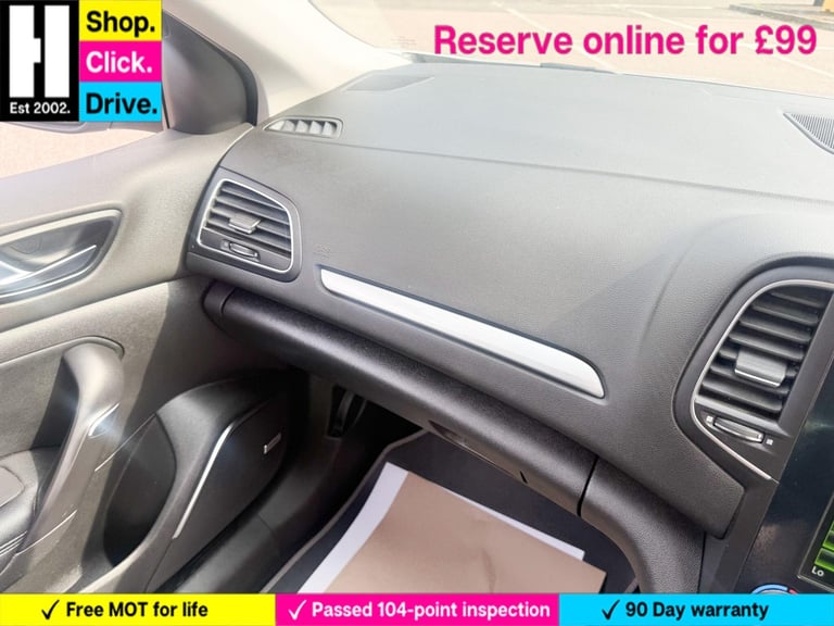 2016 Renault Megane 1.6 dCi Signature Nav Euro 6 (s/s) 5dr HATCHBACK Diesel Manual