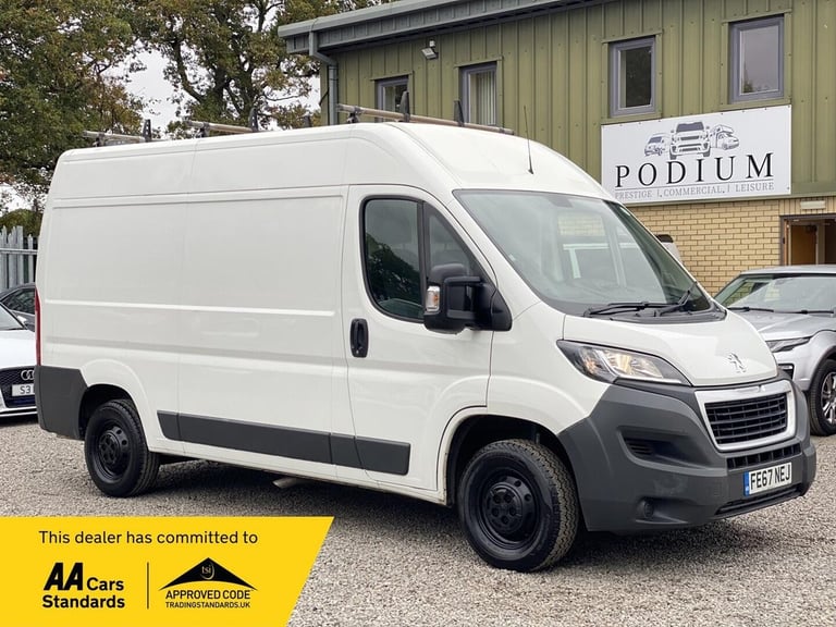 2017 Peugeot Boxer 2.0 BlueHDi 335 L2 H2 Euro 6 5dr PANEL VAN Diesel Manual