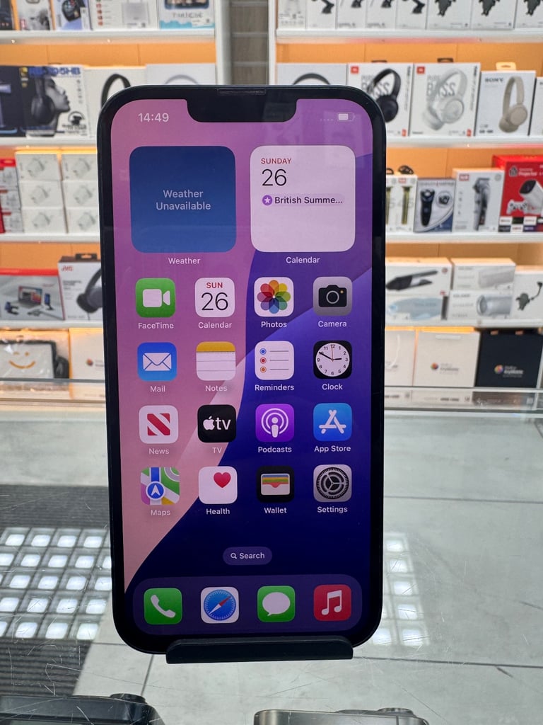 iPhone 13 128GB Midnight Blue Colour With Warranty 