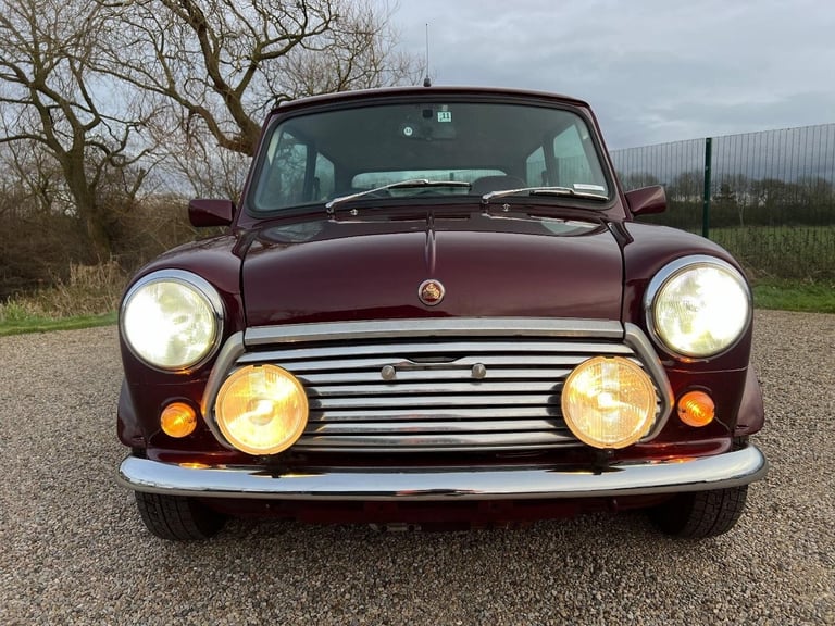 ROVER MINI RARE AUTOMATIC 40TH ANNIVERSARY EDITION IN MULBERRY * FULL LEATHER *
