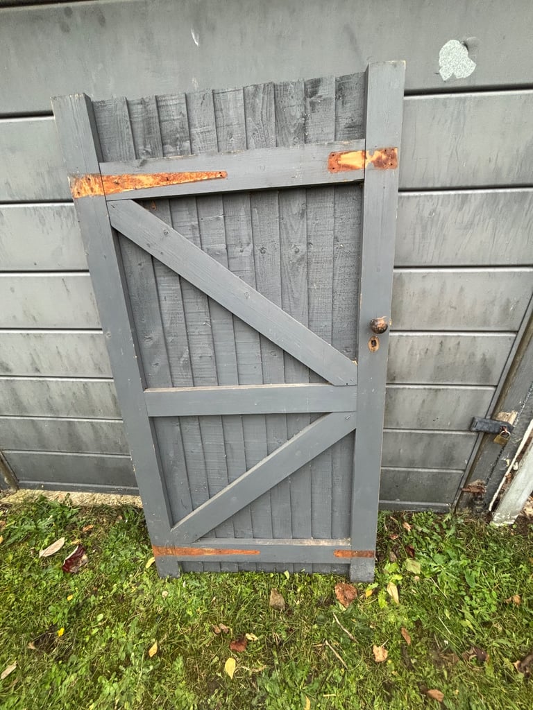image for Side gate, shed door 1700mm high x 892mm wide x 45mm thick
