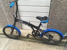 ladies / girls small wheel folding bike, 20inch wheels, 5 gears - £15-. Park North, Swindon