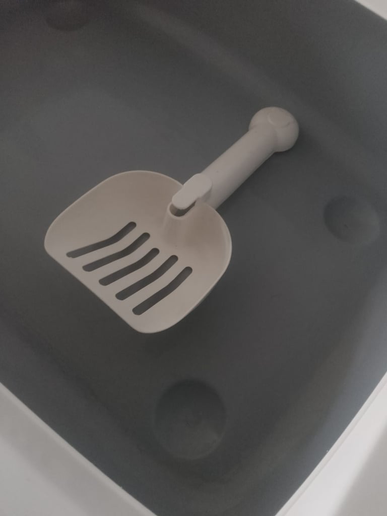 Kitten litter tray + scoop 