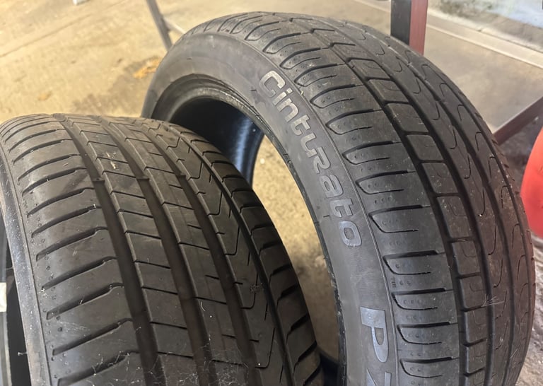 Pair of 225/45/R17 Pirelli Cinturato P7 