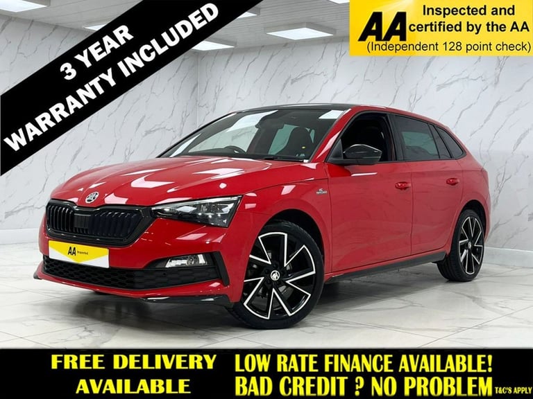 image for 2021 Skoda Scala 1.5 TSI Monte Carlo Hatchback 5dr Petrol Manual Euro 6 (s/s) (150 ps) Hatchback ...