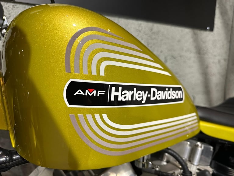 Harley-Davidson. Magazine featured Flattracker. 93 cubic inch S&S Engine