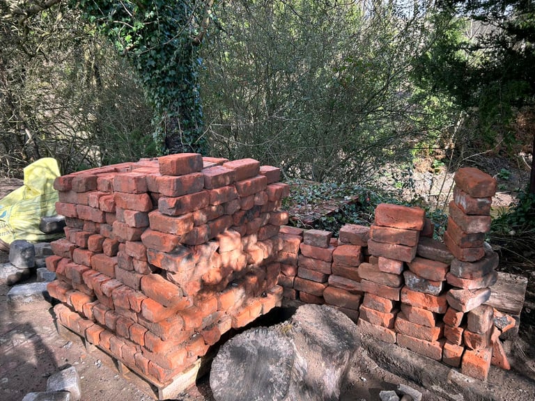 Reclaimed Victorian bricks for sale . 60p each can deliver 