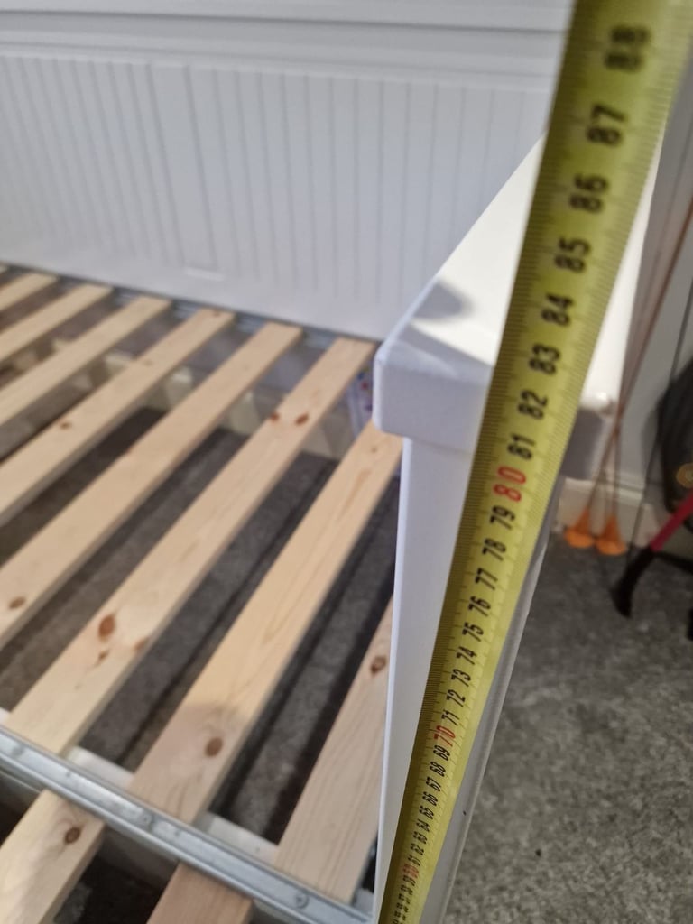 HEMNES IKIA single to double bed with 3 storage drawers & 2 mattresses