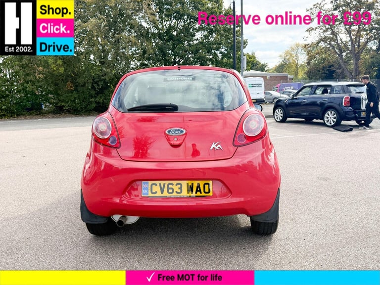 2014 Ford Ka 1.2 Edge 3dr [Start Stop] HATCHBACK PETROL Manual