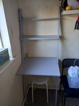 Ladder desk & stool