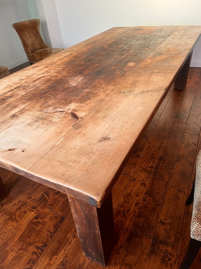 image for SOLID WOOD BESPOKE DINING TABLE 