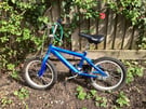 Child’s bike age 3-6 ,  plus trainer wheels