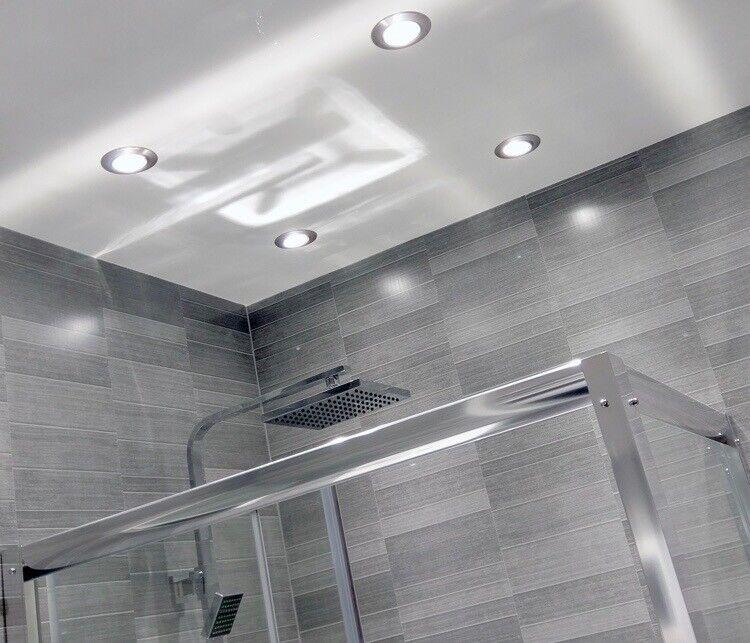 Bathroom pvc cladding panel sheet kitchen garage loft 3 metre lengths 