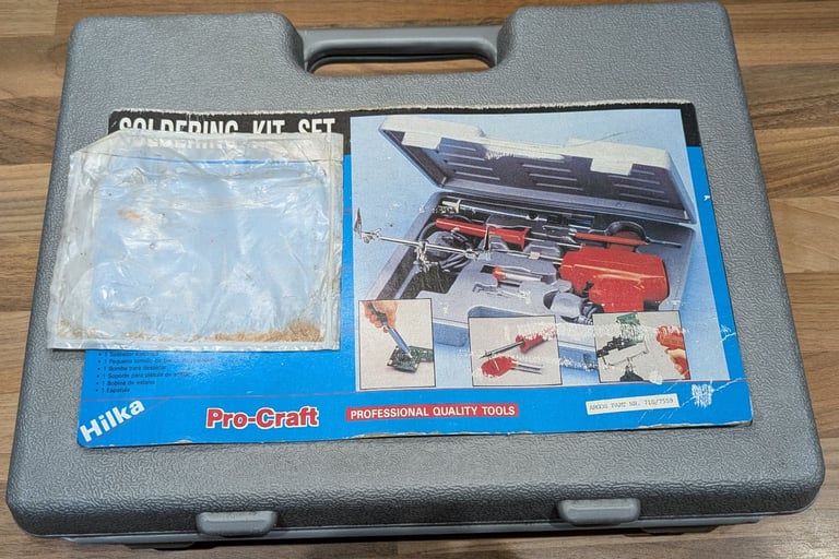 image for Hilka Pro-Craft 100W & 30W Soldering Kit Set - Perfect Working Order