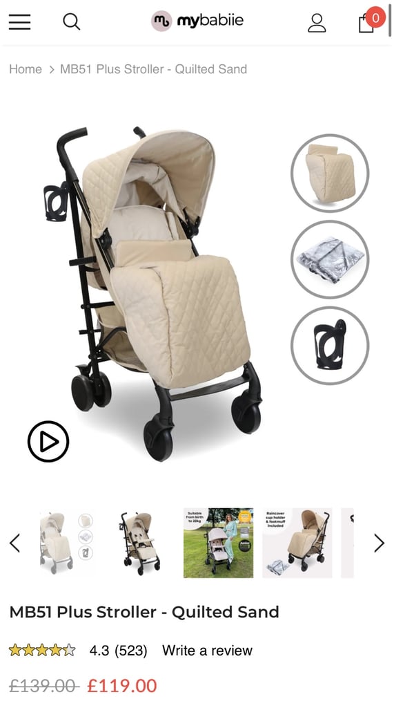 image for Brand new in sealed box buggy for sale 