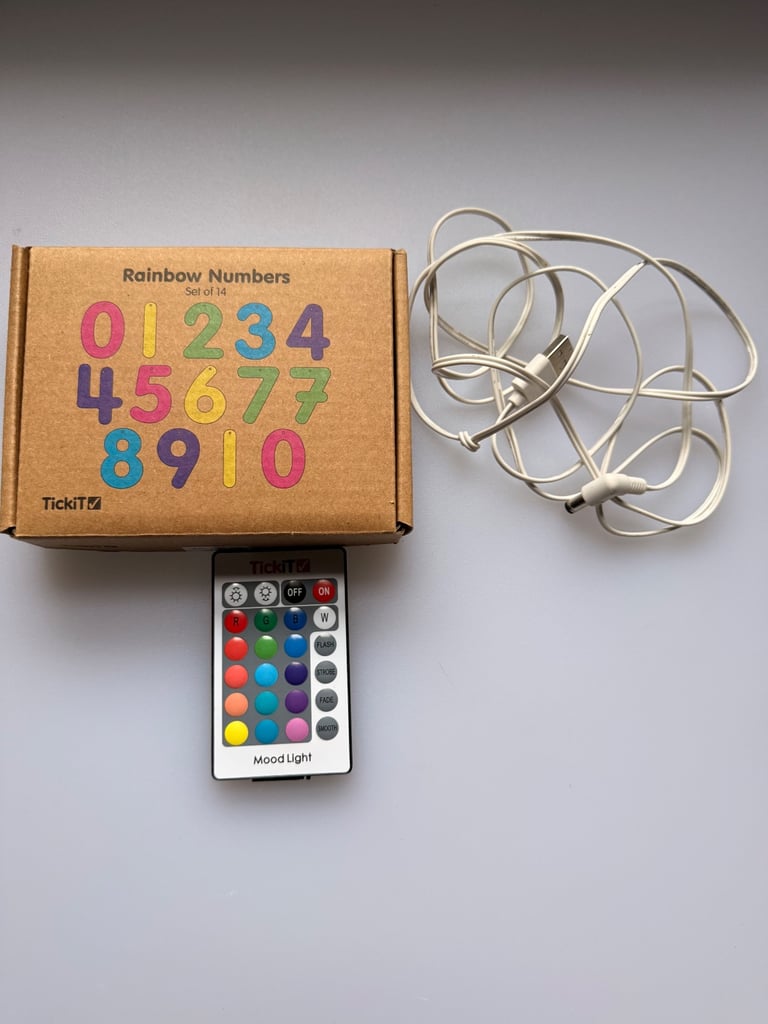 Sensory Mood Table & Numbers