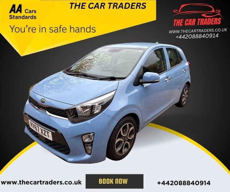 2017 Kia Picanto 1.25 3 Hatchback 5dr Petrol Auto Euro 6 (83 bhp) Hatchback Petrol Automatic