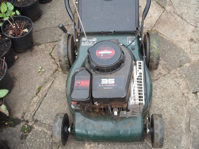 Petrol Mower (full working order) With Grass Collection Box