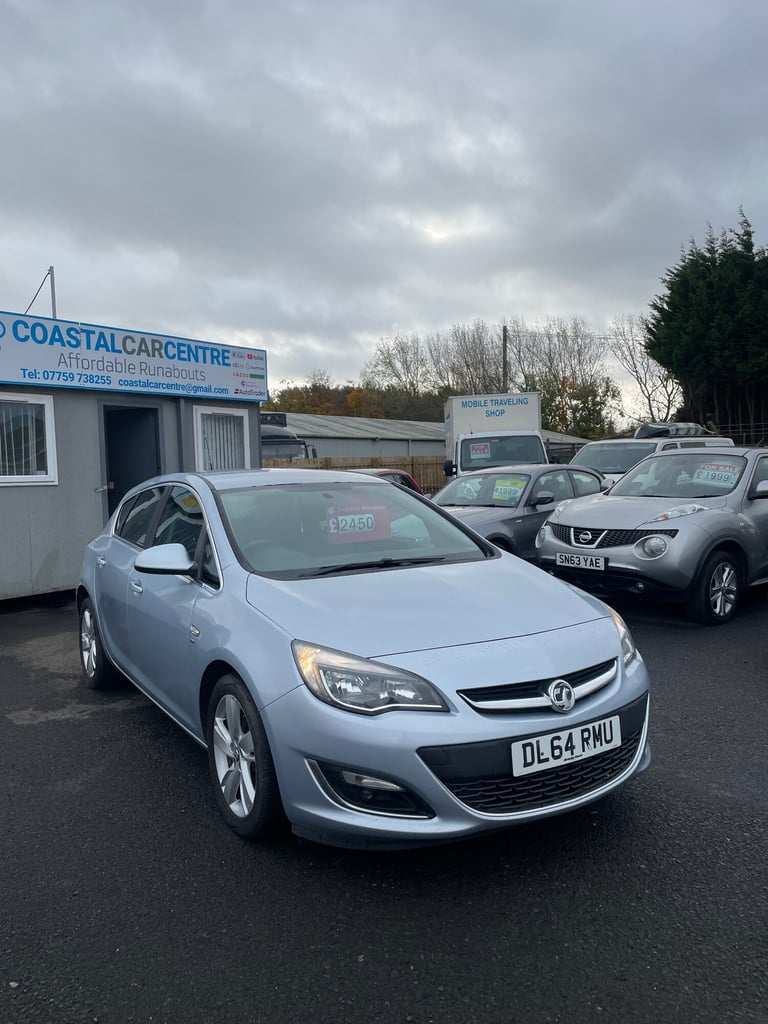 2014 Vauxhall Astra 1.6i 16V SRi 5dr HATCHBACK Petrol Manual