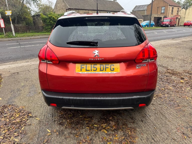 2015 Peugeot 2008 1.6 e-HDi Allure Euro 5 (s/s) 5dr HATCHBACK Diesel Manual