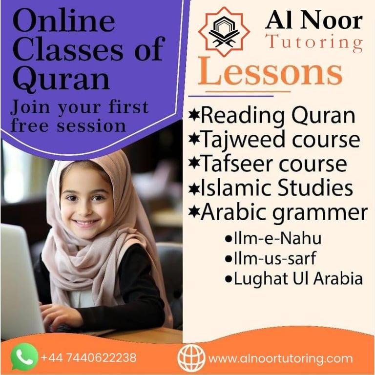 image for  QURAN CLASSES ⭐ MALE & FEMALE BEST QURAN TEACHER ☎ QURAN LESSONS 🌟 LEARN QURAN ACADEMY