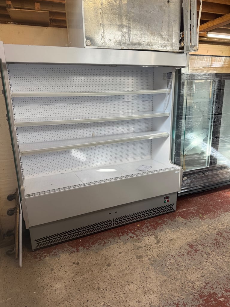 Display fridge open front cafe shop restaurant takeaway like new 