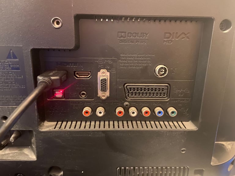 22” Sony LCD digital TV with remote (not smart)