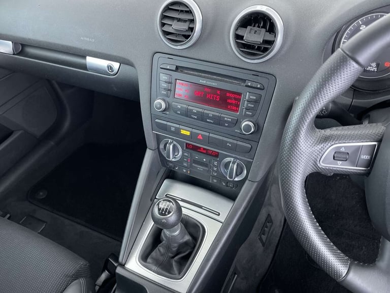 2009 Audi A3 2.0 A3 S Line TDI 2dr Convertible Diesel Manual