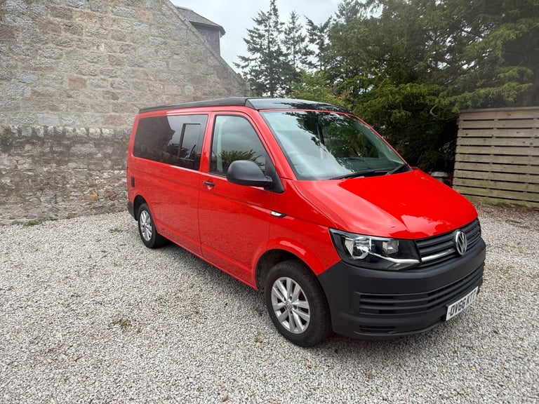 VW T6 Transporter Camper winter ready