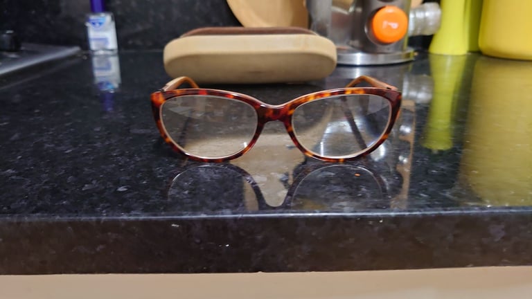 VINTAGE DESIGNER GOK WAN READING GLASSES FRAMES – Faux Tortoiseshell