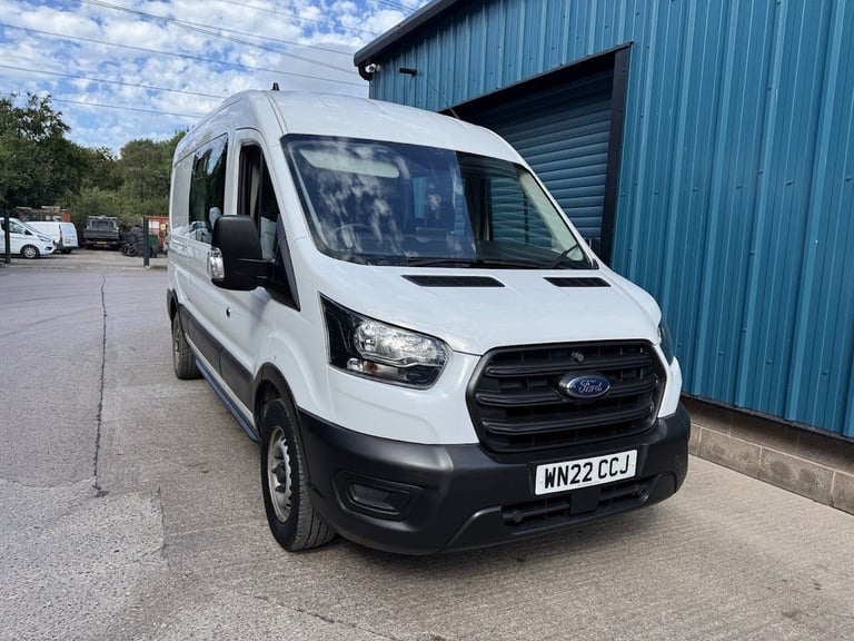 2022 Ford Transit 350 ECOBLUE LEADER C/C CREW CAB PANEL VAN, 2.0, FWD, L3, H2, 130PS (WN22 CC PAN...